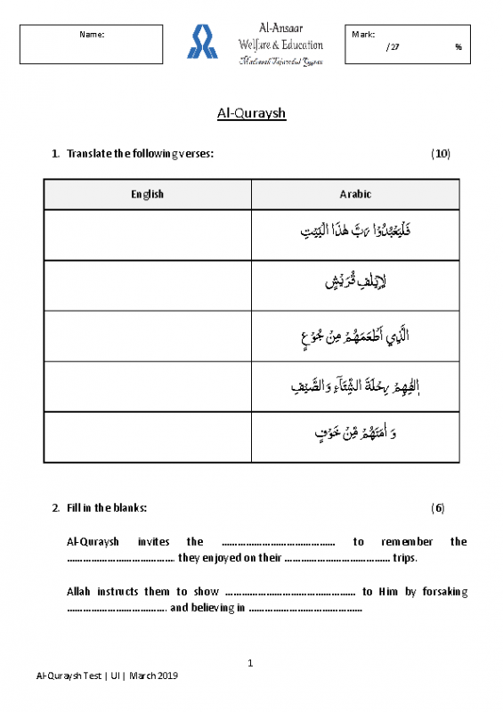 Al-Quraysh