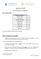 9 Possessive Compound